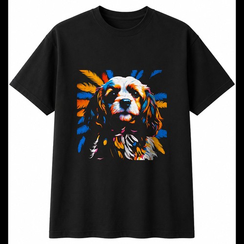 Cavachon with feathers - cavachon,