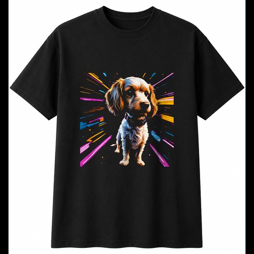 Fantasy art cavachon glowing - fantasy,