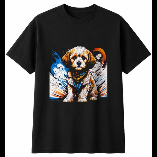 Tattoo cavachon torn mens - torn,