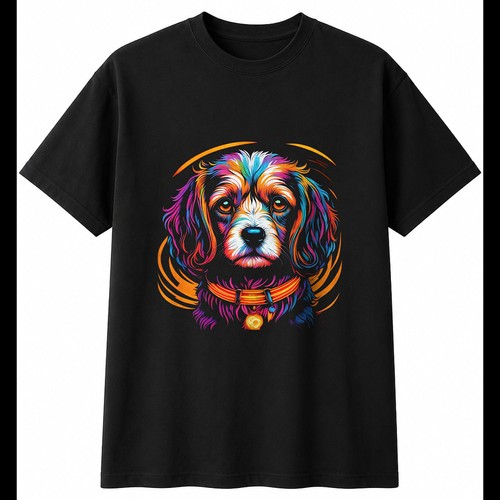 Cavachon tattoo dog lover mens - tattoo,