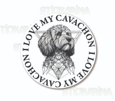 Cavachon DECAL Permanent Vinyl