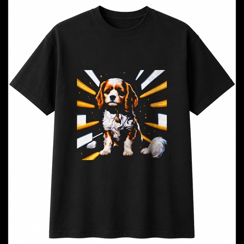 Fantasy art cavachon - fantasy,