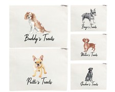 Dog treat bag - personalised