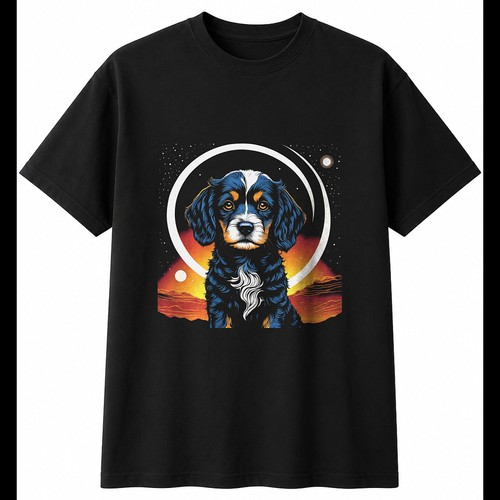 Cavachon detailed dog lover - detailed,